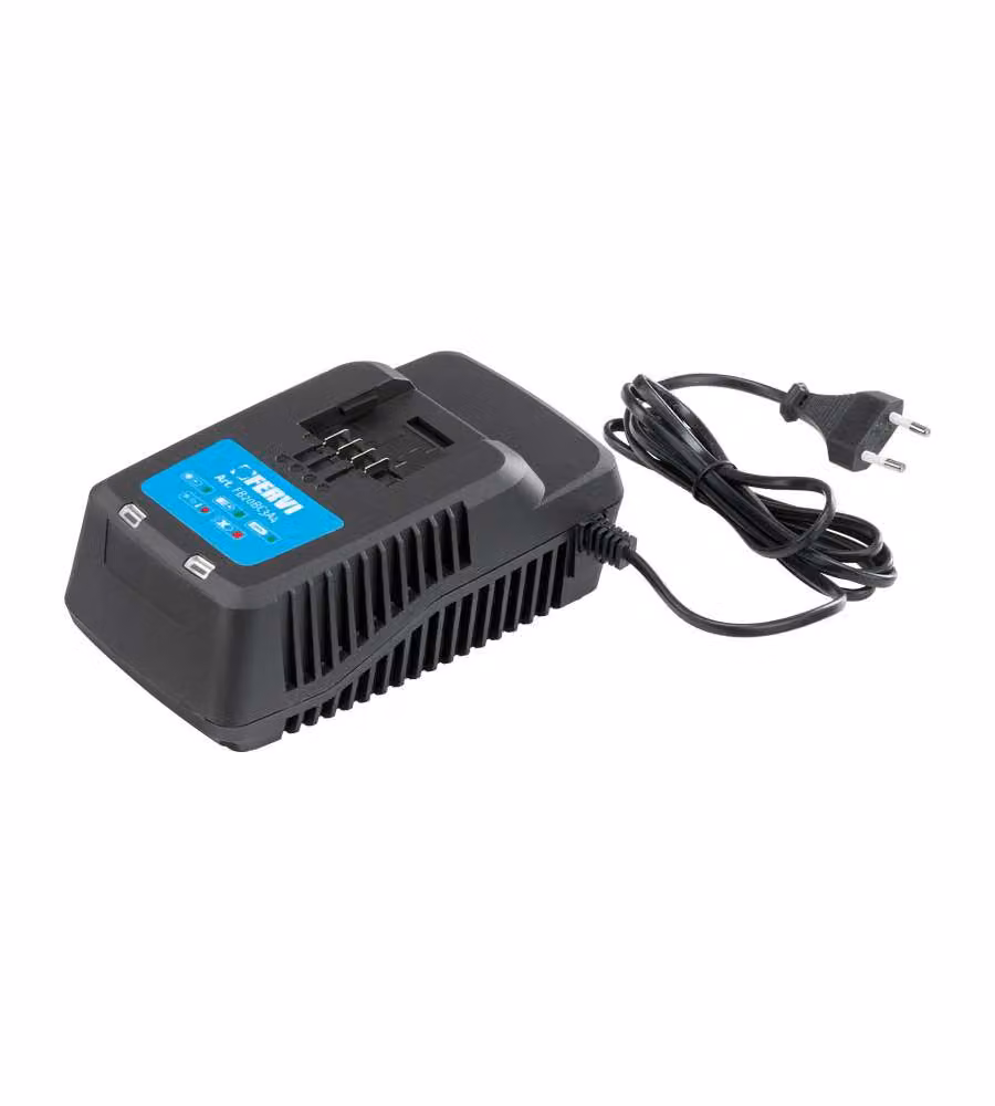 Fervi Caricabatterie 4A 20V Nero Compatibile con FB20LB3A2 e FB20LB3A4