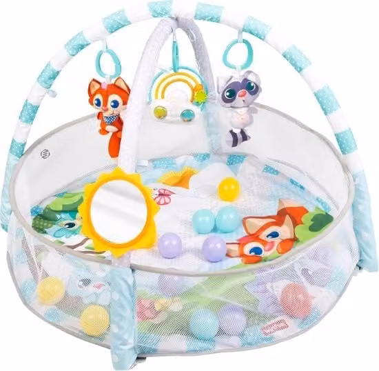 Cuscino di Attività per Bambini - Cuscino per Tummy Time - Giocattoli per Bambini - Regalo per la Maternità - Regalo per Festa di Benvenuto - Cuscino per Tummy Time per Bambini - Cuscino per Buio per Bambini