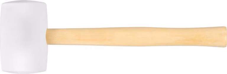 Martello Strend Pro HM221, 900 g, in gomma, testa bianca, manico in legno, lunghezza del manico 355 mm