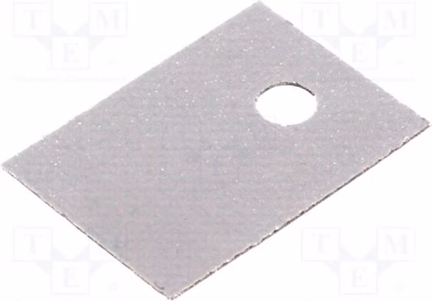 10x Cuscinetti termoconduttivi: ikon 0,4K/W, lunghezza: 18mm, larghezza: 13mm, SMICA. Accessori per dissipatori di calore