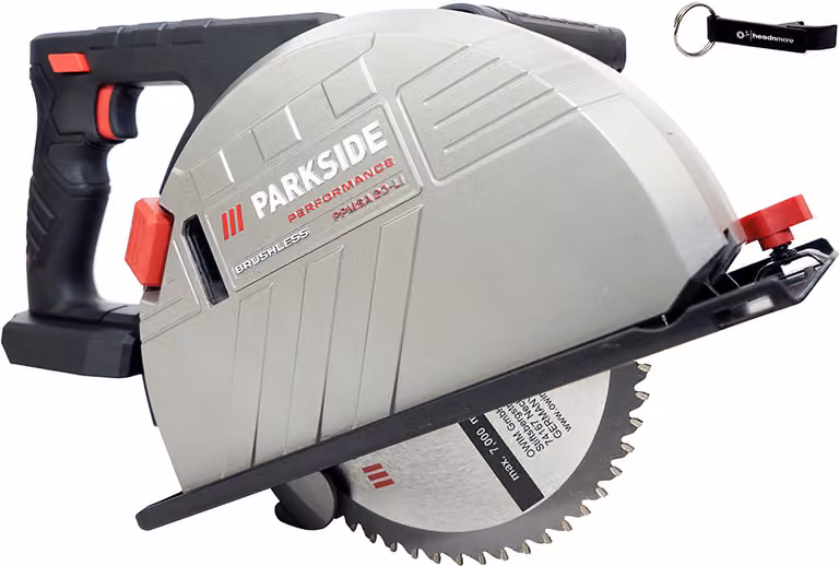 PARKSIDE PERFORMANCE® Sega circolare portatile a batteria da 20 V PPMSA 20 / senza batteria e caricabatteria