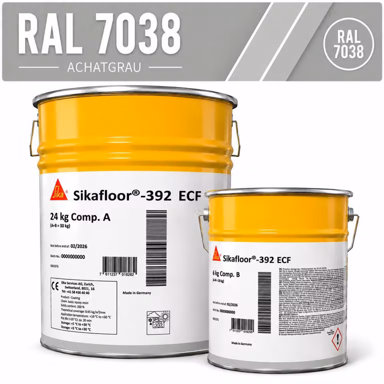 Sikafloor-392 ECF 2K 30kg - RAL 7038