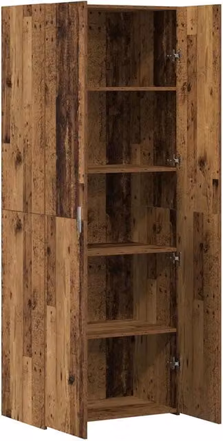 Credenza-Buffet-Armadio da cucina Legno vecchio 70 x 42.5 x 185 cm Legno multistrato