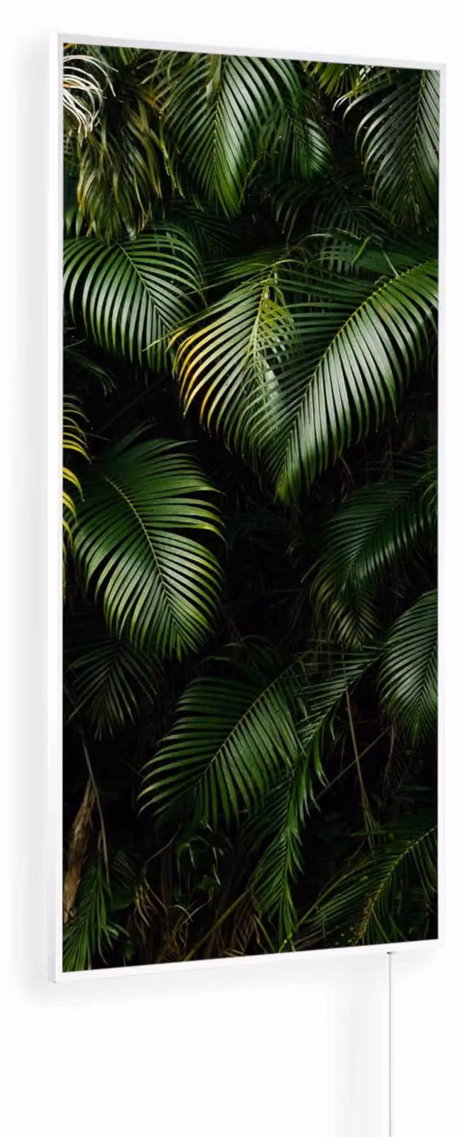 Riscaldamento a infrarossi da parete - 1200 Watt - Motivo: Tropicana - Adatto per ambienti da 19 a 29 m²