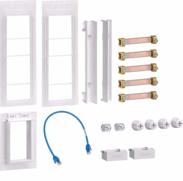 Set di connessione Hager universZ eHZ, custodia/armadio ZM01MS