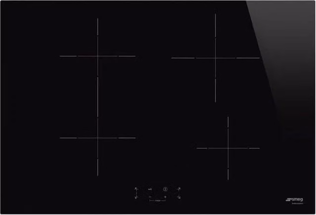 Piano cottura a induzione Smeg SI1B2742D da incasso, 4 zone, colore Nero, Larghezza: 75 cm – 1