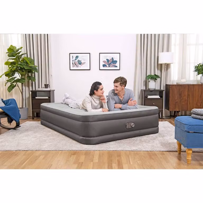 Letto ad aria Bestway Fortech con pompa integrata, L/P/H: 203 x 152 x 46 cm