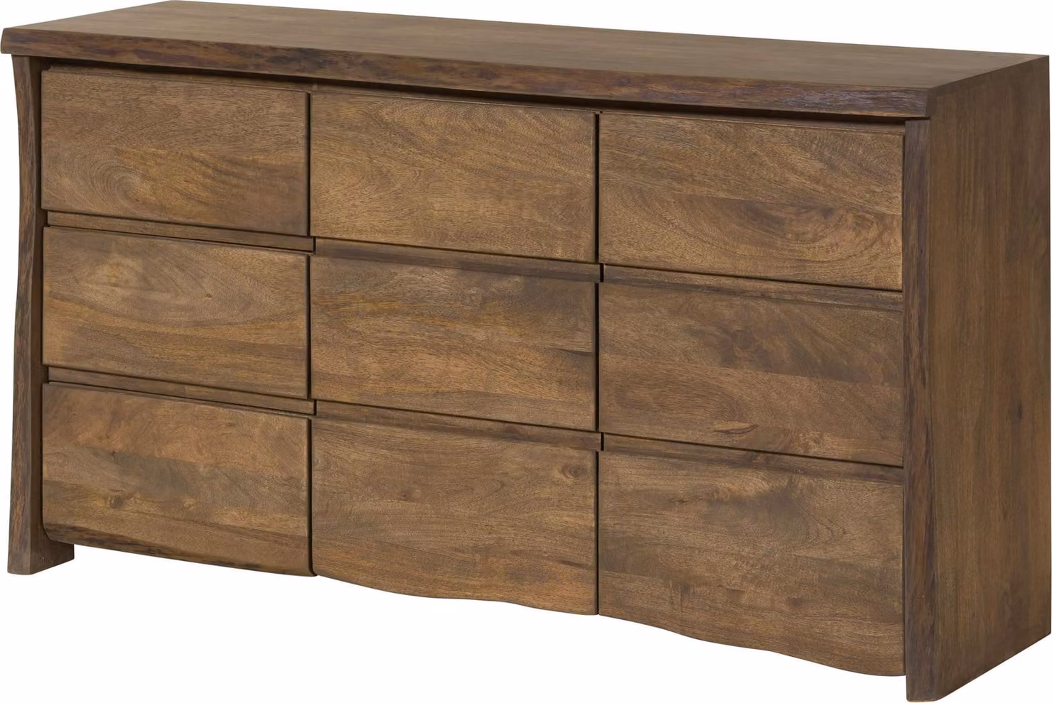 MASSIVMOEBEL24 | Credenza in legno di mango 146x45x80 oliato marrone PURE MANGO #216