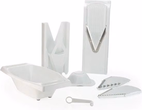 Set di spazzole da cucina 7 pezzi con contenitore di raccolta e frigorifero per frutta