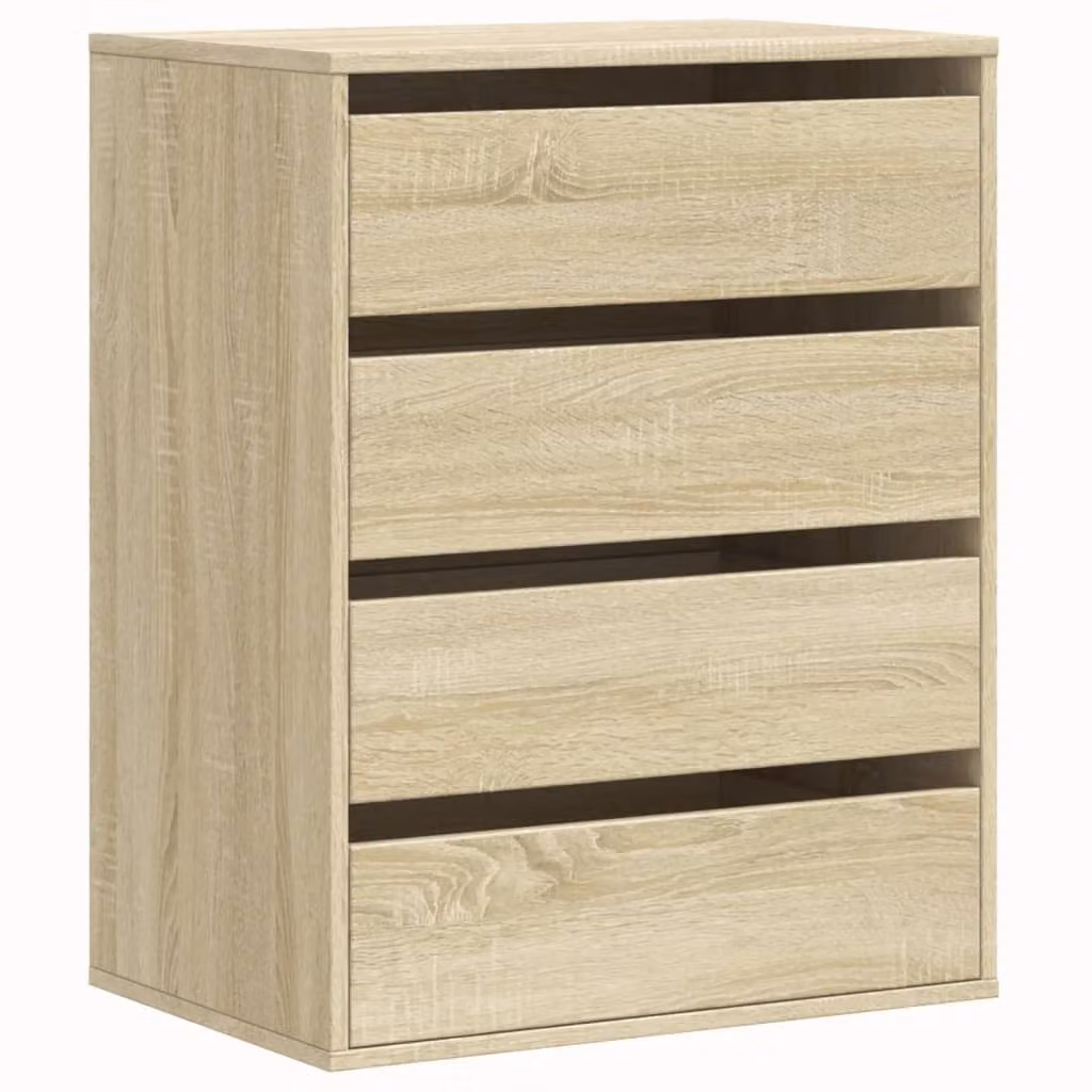 Cassettiera Angolare Rovere Sonoma 60x41x76cm Legno Multistrato