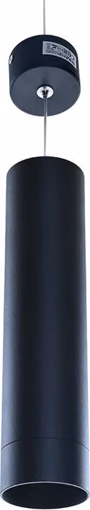 Cilindro a sospensione GU10 Ø60mm x 250mm plafoniera, luce a sospensione, luce a sospensione 1-fiamma nero opaco