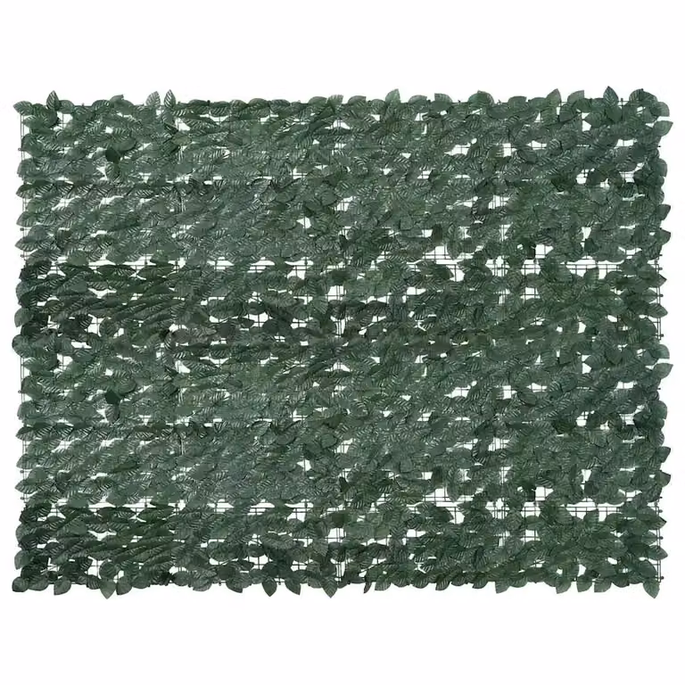 vidaXL Paravento da Balcone con Siepe Artificiale Verde, L 200 cm x H 150 cm
