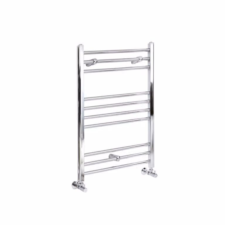 Scaldasalviette di Design Cromato - Termoarredo Bagno Piatto - 800 x 600mm - 230W - Kent