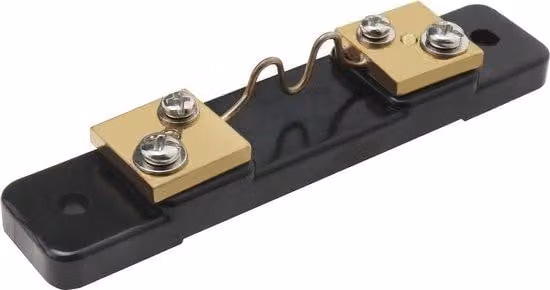 75 mV Misuratore di corrente Resistenza shunt Limitatore di corrente Controllo automatico