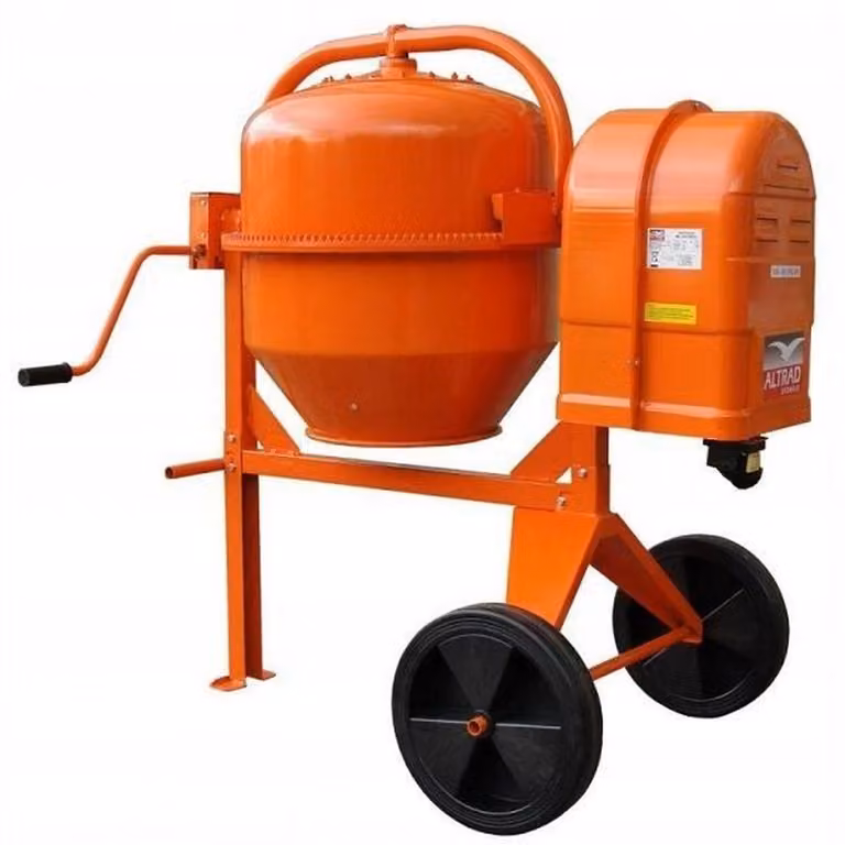 Betoniera da 180 l con in ghisa, 230 V, 0,9 kW