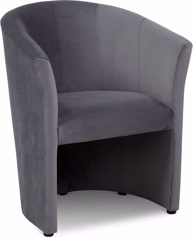 Sessel Club Lounge Design Lehn Stuhl Polster Sofa 1 Sitzer Fernseh Schwarz