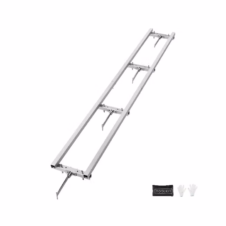 Mulino a catena, guida regolabile di 9 piedi, robusta struttura in alluminio e ferro, 9ft = 274m