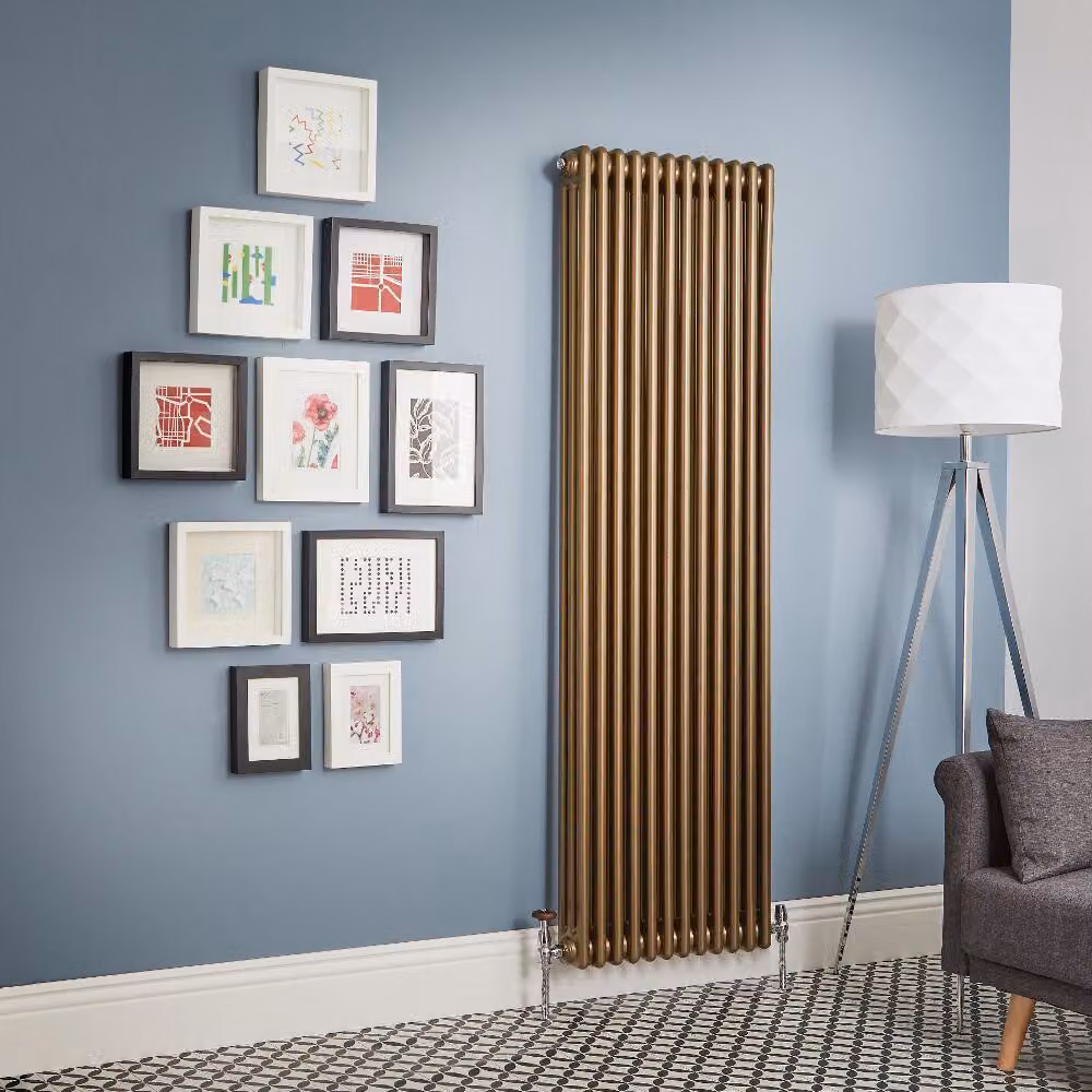 Radiatore a Colonna Tradizionale - Bronzo Metallizzato - 1800mm x 380mm - Regent