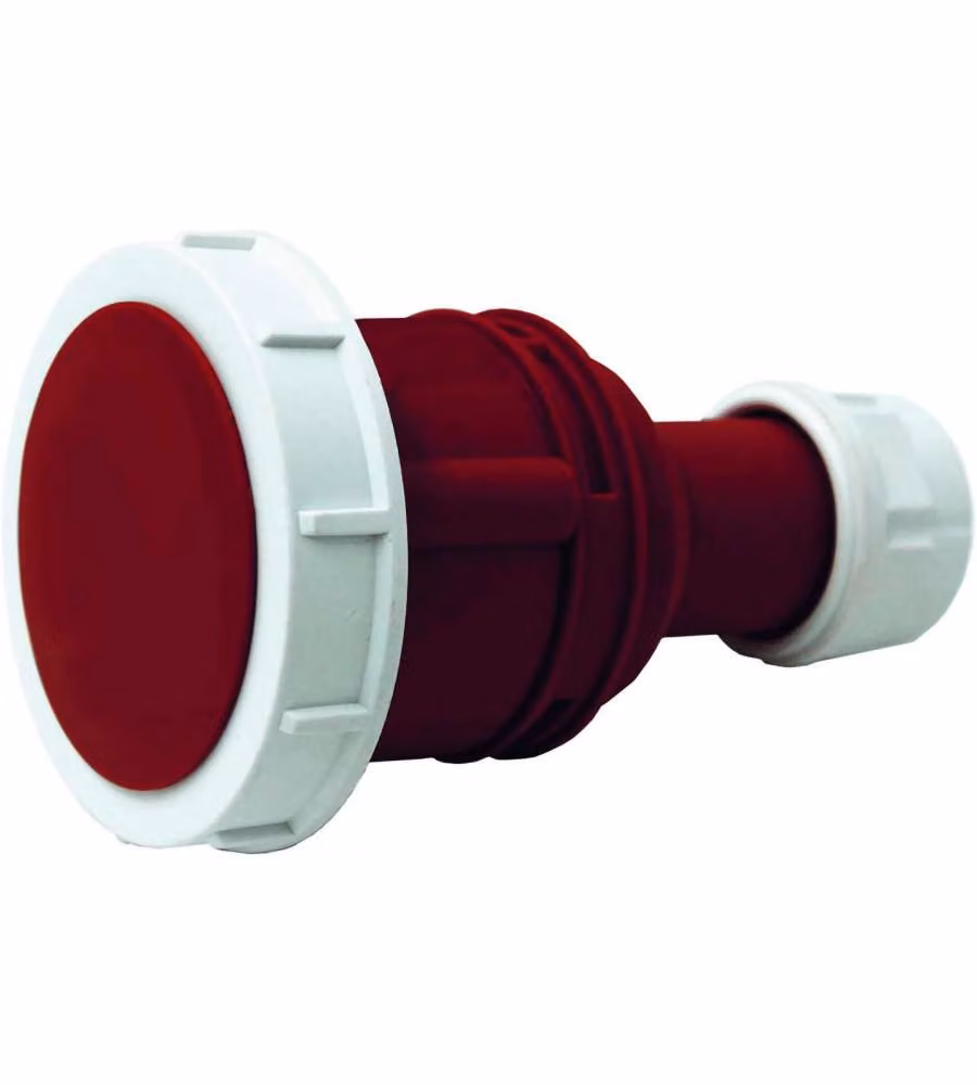 Electraline Presa Elettrica Industriale 3P+T 16A 380V Rosso IP67