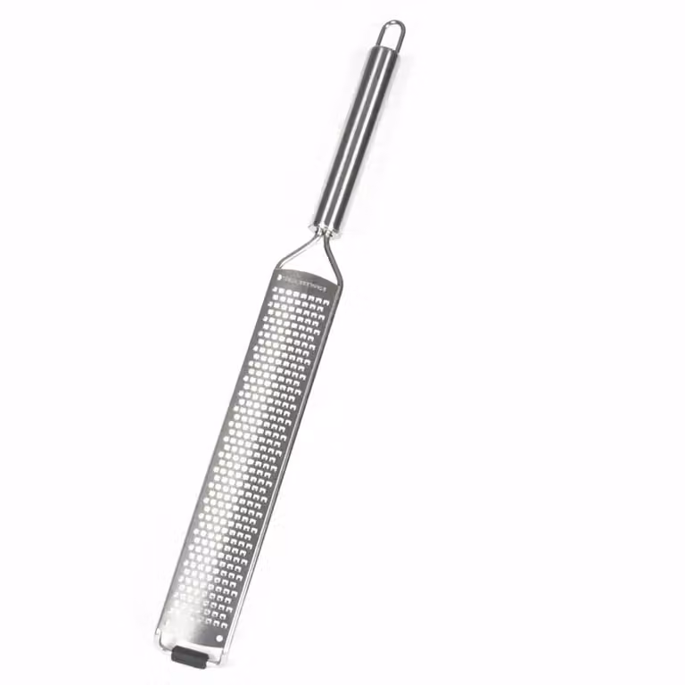 Grattugia a lama fine Gusto Casa in acciaio inox color argento, Altezza: 37 cm