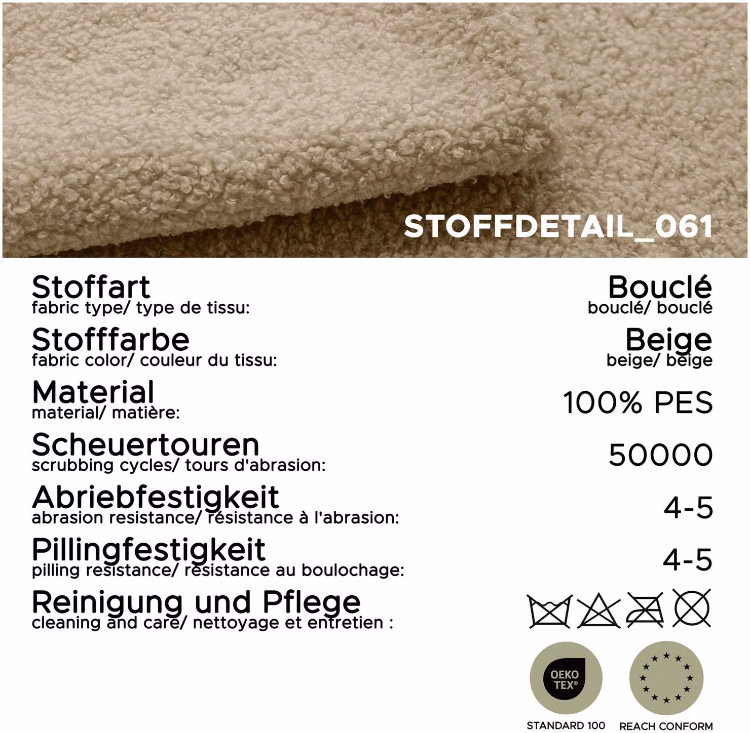 xonox.home Divano letto Amsterix a forma di L destro beige L/A/P: 213x95x158 cm