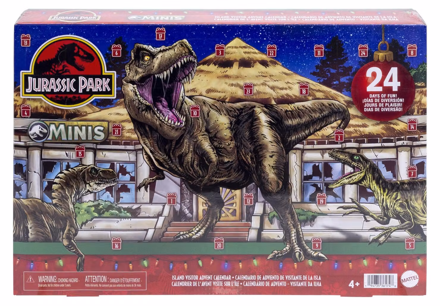 Jurassic World JLD23, 4 anni, Multicolore, Plastica