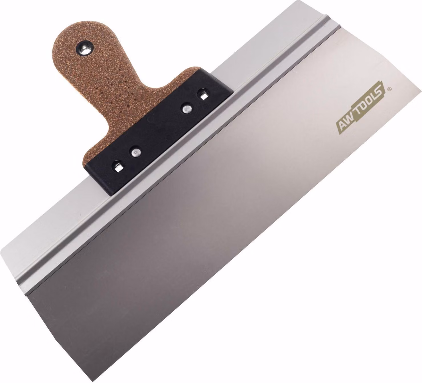 Awtools stucco in acciaio inox 550/90 facciata.manico in sughero