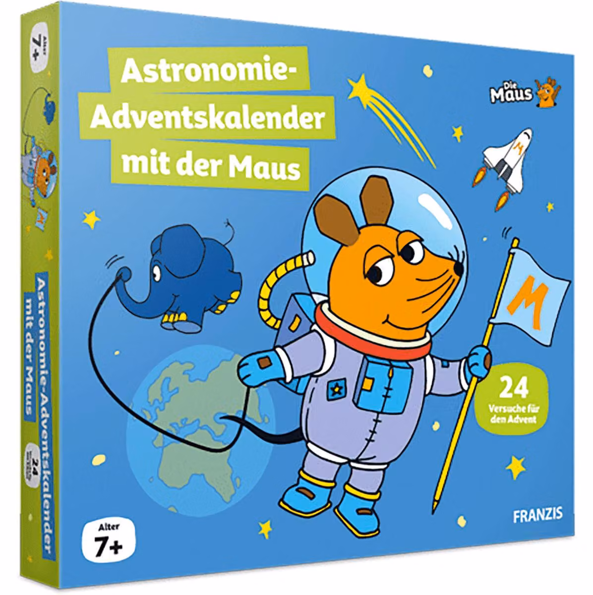 Calendario dell'Avvento di astronomia FRANZIS, con l'utilizzo del mouse