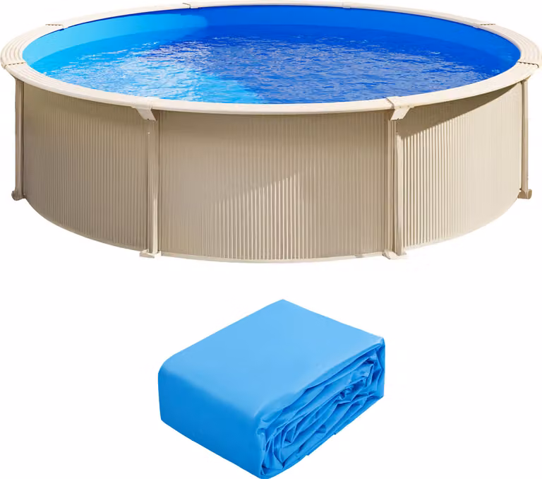 SucceBuy liner per piscina liner di ricambio per piscina φ350x120cm