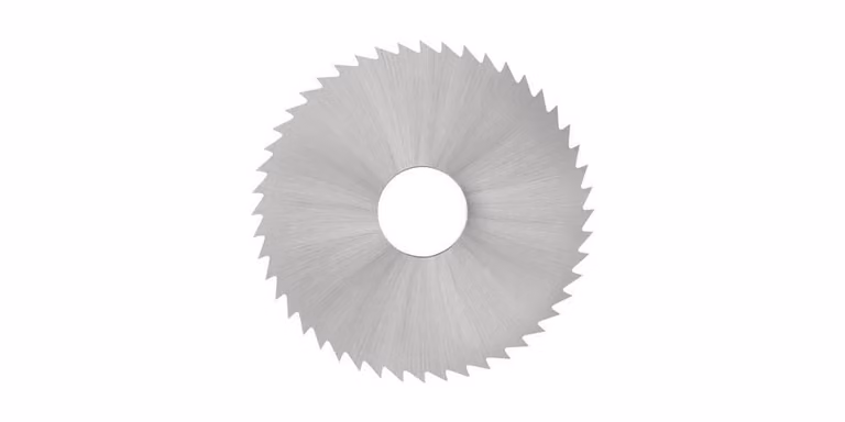 Foglia circolare metallica DIN 1837 D50xB0,6 mm HSS, 100 pezzi