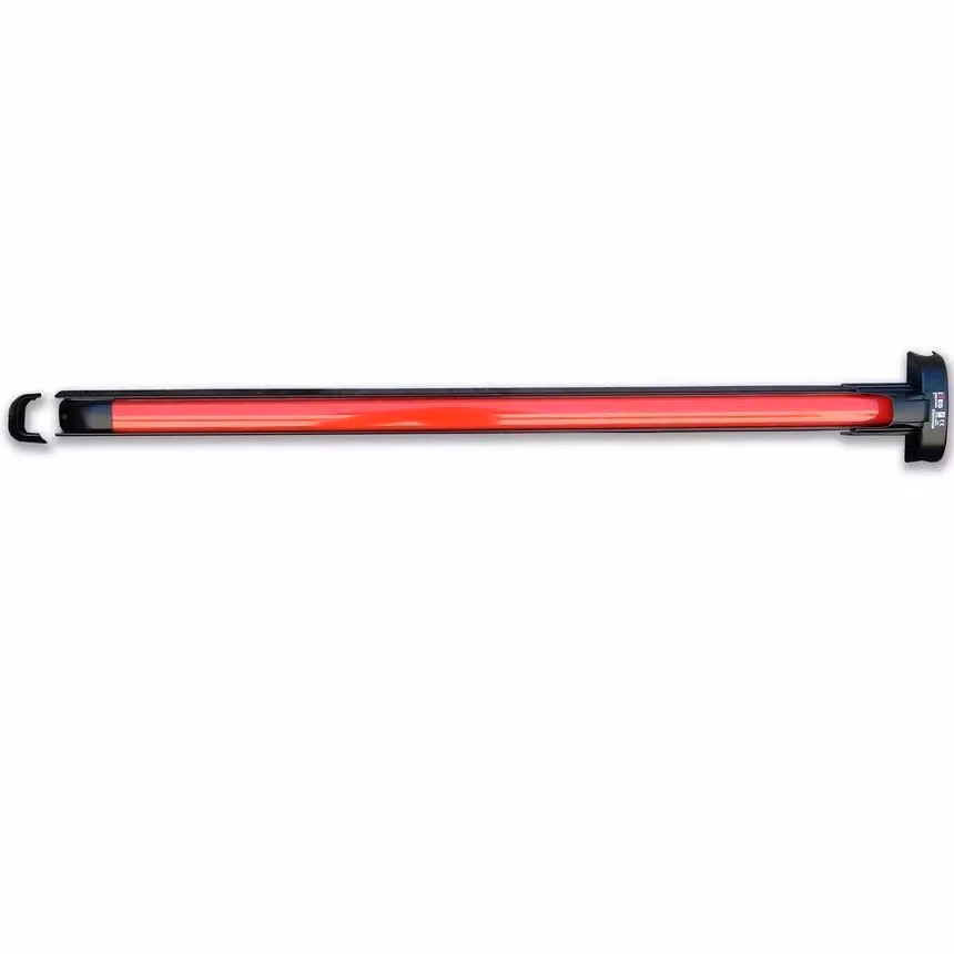 Maniglione Antipanico Modulare Iseo Idea Push Reversibile e Accorciabile fino a 330 mm in Acciaio con Scrocco Autobloccante per Porte Tagliafuoco Colore Nero e Rosso – 2