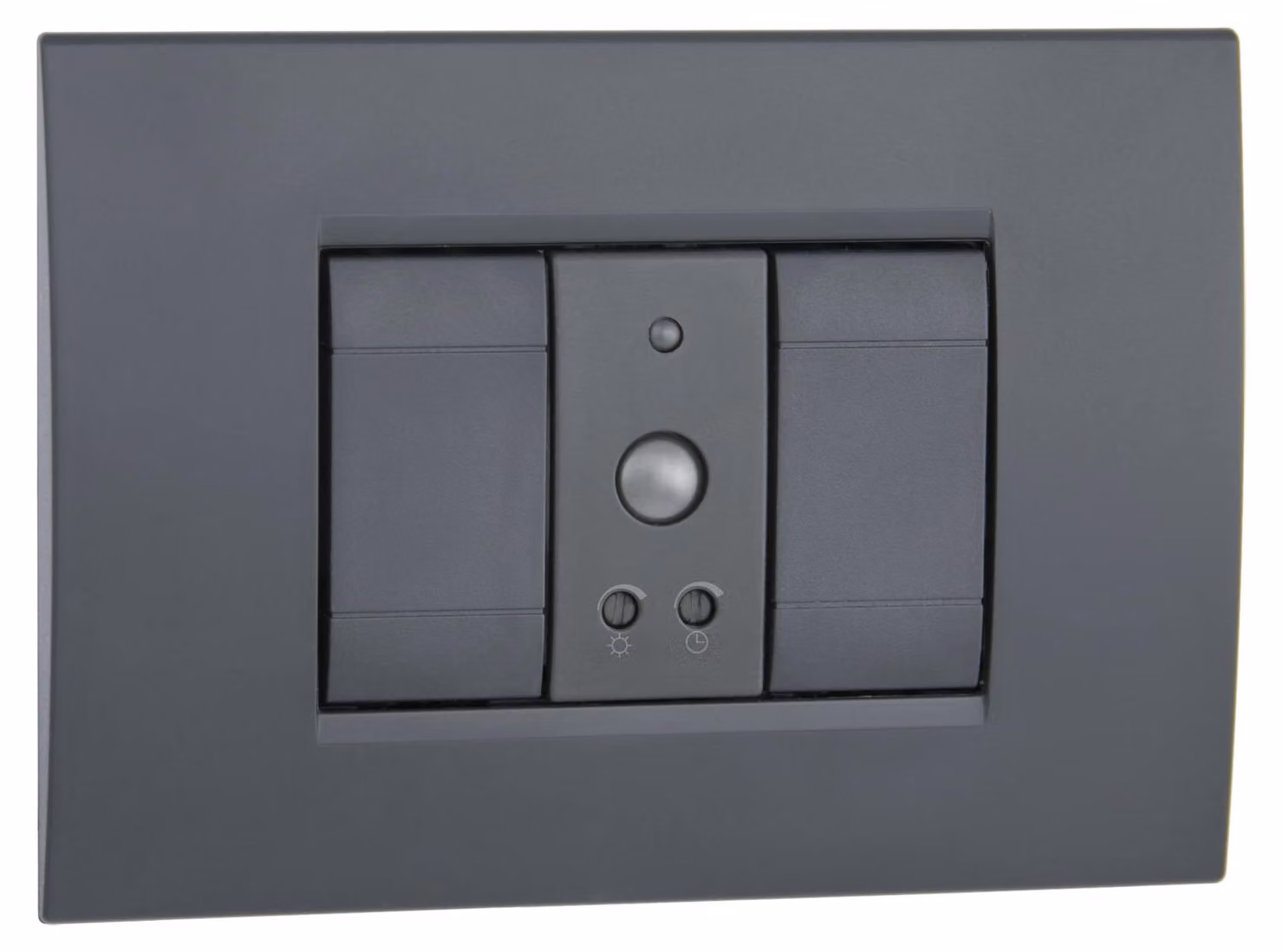 VEMER VE770700, modello SENS IR, sensore di movimento da incasso, colore grigio, 230V, colore antracite