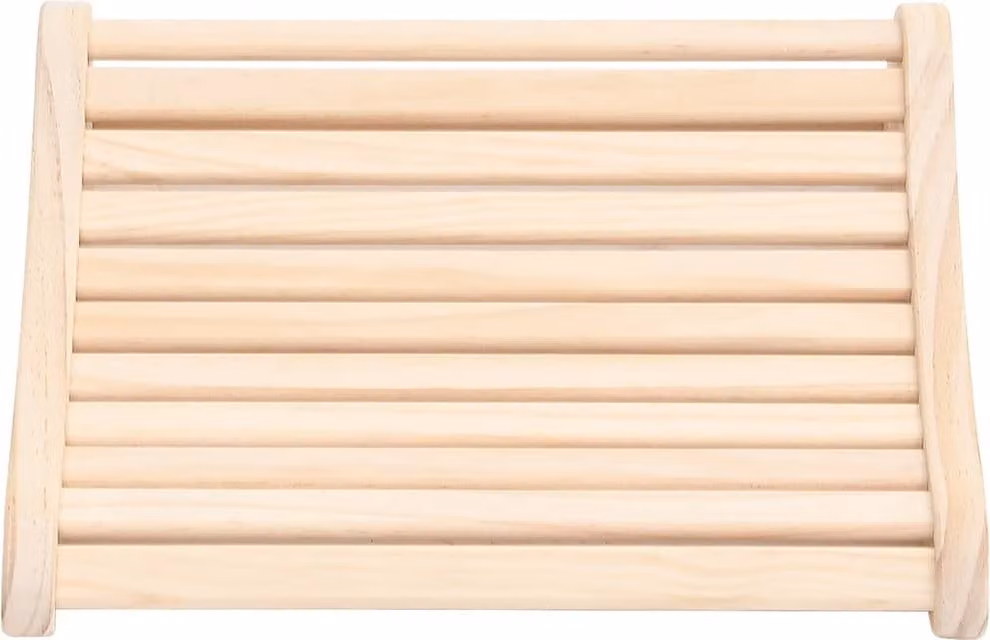 Poggiatesta per Sauna in Legno Massello di Pino