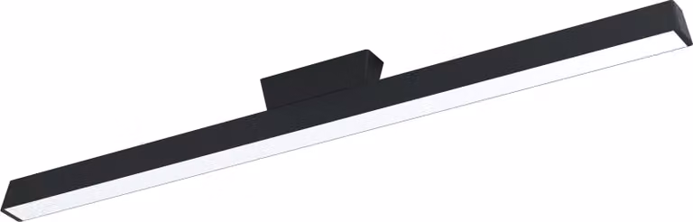 Plafoniera Moderna Simolaris-Z Grande Led Alluminio Nero
