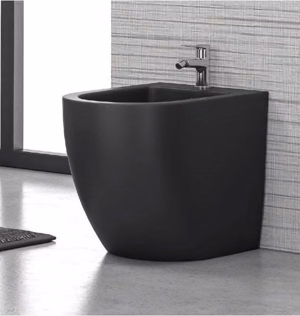 BTW bidet MILOS nero 57x41x36,5 cm