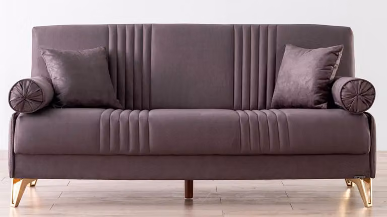 Komfortabler 3-Sitzer – Elegantes Sofa aus hochwertigem Stoff für Ihr Wohnzimmer