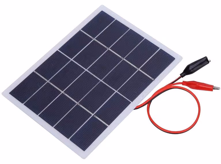 Mini pannello solare da 3W, 5V, policristallino, impermeabile, per uso esterno