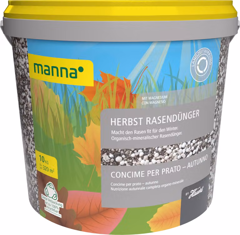 Concime autunnale per erba Manna 10 kg per 320 m²