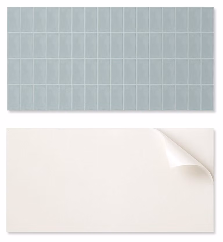 Rivestimento adesivo in vinile per pavimenti, con motivo grafico, dimensioni 100 x 50 cm, design a piastrelle geometriche