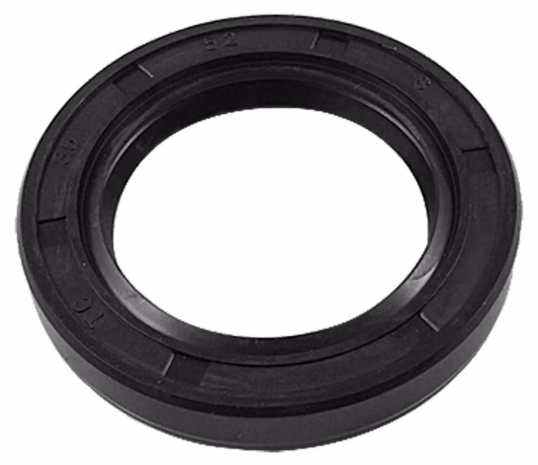 Guarnizione per albero con labbro doppio, 35x52x8 mm, tipo TC, in poliuretano, colore nero