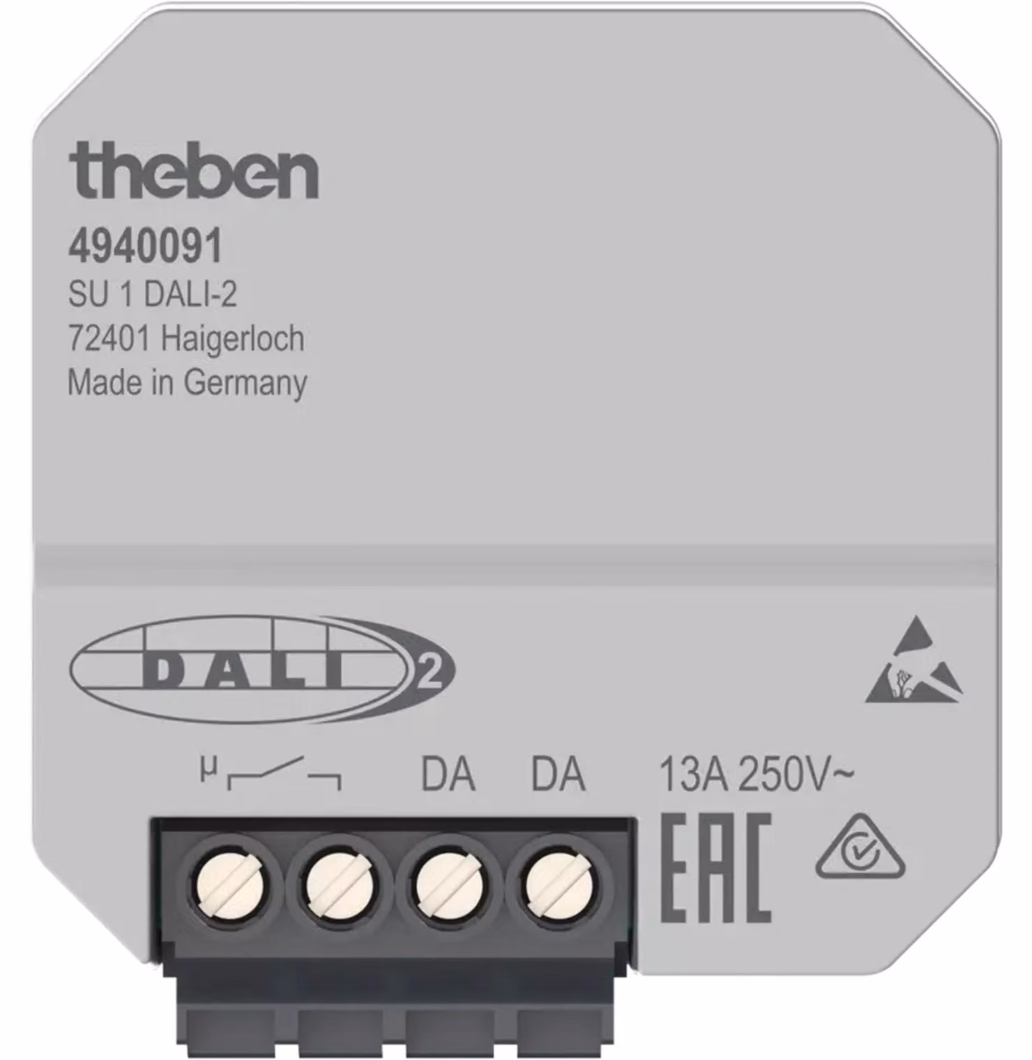 Attuatore dell'interruttore Theben SU 1 DALI-2 4940091