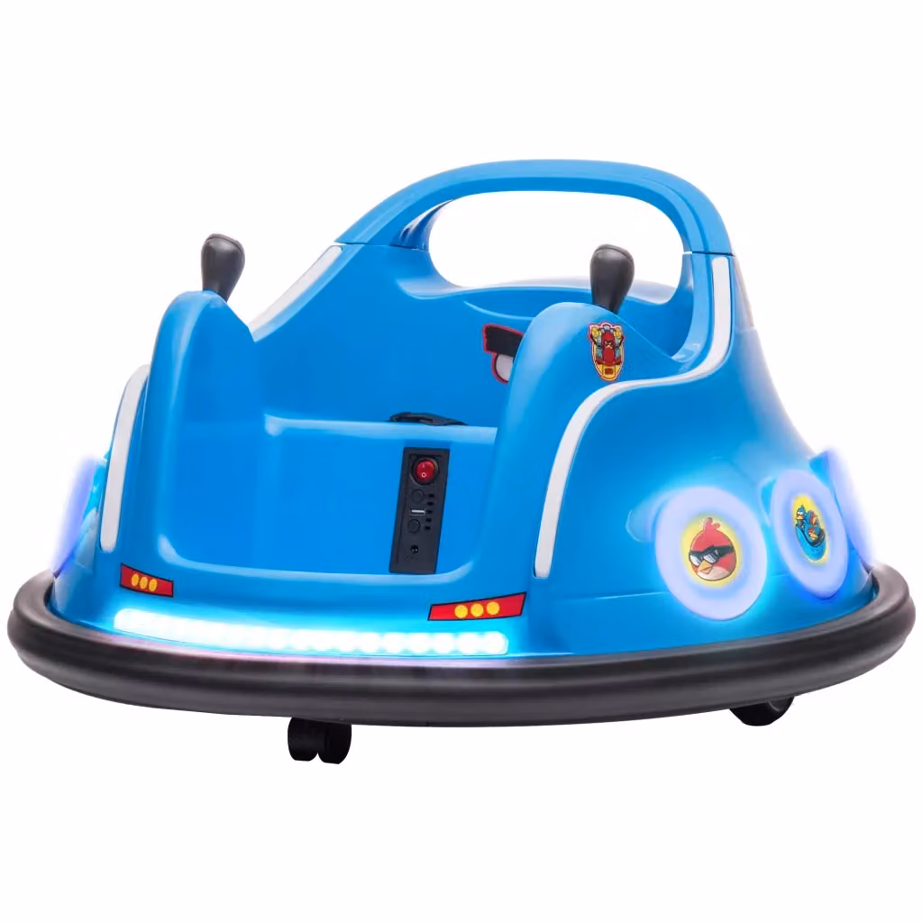 Auto elettrica per bambini XYLO con telecomando, rotazione 360°, musica e luci, blu, per età 3-5 anni – 2