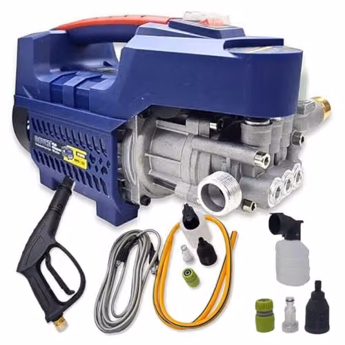 OISE ART STORE Trade Shop - Idropulitrice Elettrica Compatta 1200 W 100bar 7l/min Completa Di Accessori Rhpw -