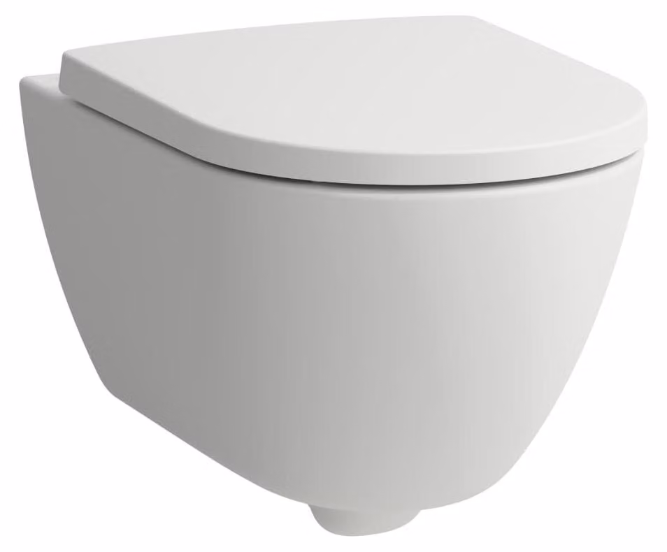 LAUFEN PRO X wc suspendu Advanced, Silent Flush, à chasse d'eau profonde, sans rebord, 360 x 520 x 345 mm, H8208607570001, H8208607570001
