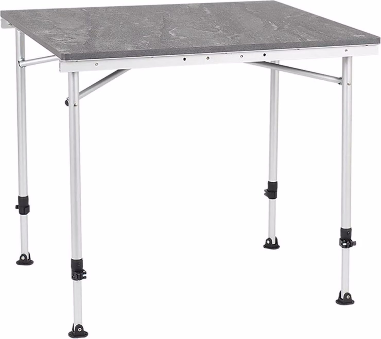 Travellife Sorrento tafel uitschuifbaar a nido d'ape grigio scuro 80 × 110 × 140 cm