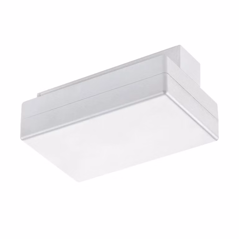 Trio Lighting Alimentazione flessibile per guida DUOline, bianco DUOline, Bianco / Opale, Plastica, Sistema a binario