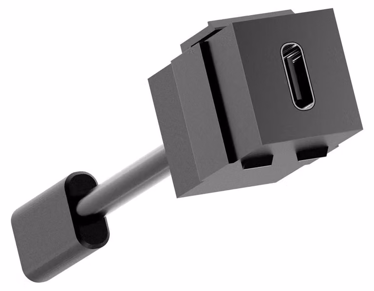 BACHMANN Keystone USB 3.2 Connettore maschio/maschio PD 100 W
