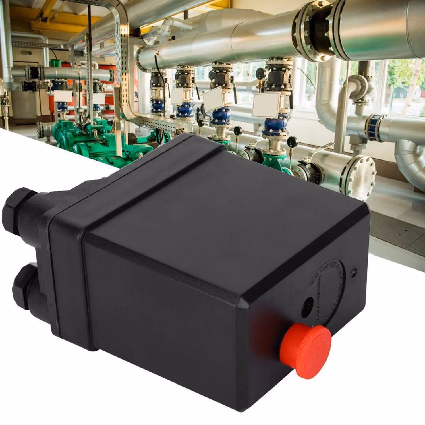 Interruttore di sicurezza per compressore d'aria, trifase 380V, meccanico, con elevato fattore di sicurezza