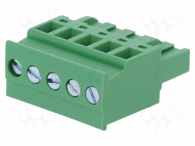 1 x Profilo di chiusura disattivabile, angolato, connettore, sezioni: 5, cavi: 2,5 mm², 2EDGKA-5.0-05P-14-00
