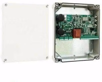 Apparecchiatura di comando inverter VDS Q100 per cancelli scorrevoli, colore bianco